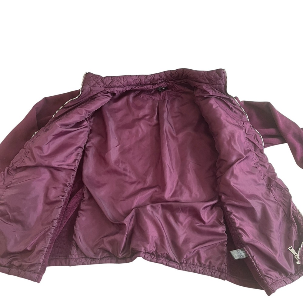 Baccini Women's Size 18/20 Purple Quilted Jacket Lightweight‎ Packable Pockets - Picture 7 of 9